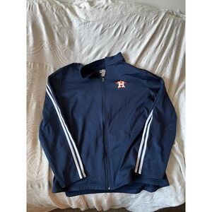 MLB Houston Astros Zip Up Warm Up Jacket Mens XL